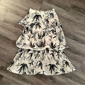 Zini The Couture Tiered Midi Skirt